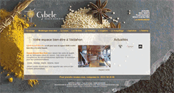Desktop Screenshot of institutdebeaute-cybele.fr